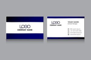 attività commerciale carta modello design con pendenza buio blu, moderno, vettore illustrazione.