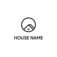 lusso Casa logo design ispirazione vettore