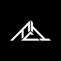 fci lettera logo creativo design con vettore grafico, fci semplice e moderno logo nel triangolo forma.