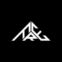 fre lettera logo creativo design con vettore grafico, fre semplice e moderno logo nel triangolo forma.