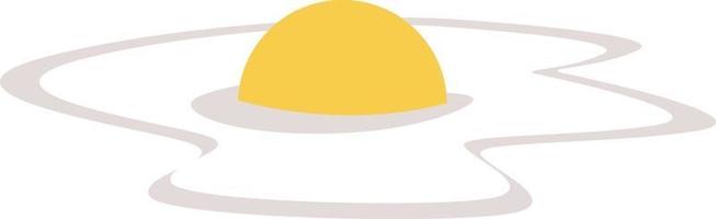 uovo, illustrazione, vettore su bianca sfondo
