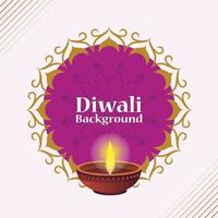 Diwali sfondo gratuito vettore