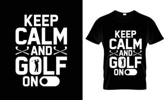 golf maglietta disegno, golf maglietta slogan e abbigliamento disegno, golf tipografia, golf vettore, golf illustrazione vettore