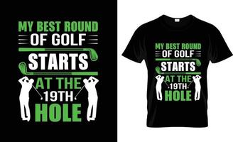 golf maglietta disegno, golf maglietta slogan e abbigliamento disegno, golf tipografia, golf vettore, golf illustrazione vettore