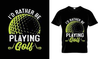 golf maglietta disegno, golf maglietta slogan e abbigliamento disegno, golf tipografia, golf vettore, golf illustrazione vettore