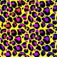 leopardo pelle opera d'arte imitazione colorato Stampa. vettore