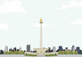 Illustrazione di Monas gratis vettore