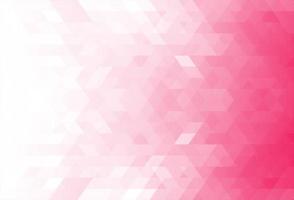 sfondo moderno di forme geometriche rosa vettore