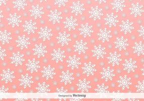 Fiocchi di neve rosa Vector Background