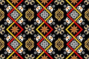 bellissimo ricamo geometrico etnico orientale stile tradizionale .azteco, astratto, vettore, illustrazione. design per texture, tessuto, abbigliamento, confezionamento, moda, moquette, stampa. vettore