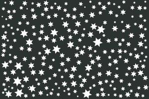 sfondo di bianca stelle su un' nero sfondo. vettore