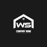 wow iniziale lettere logo design vettore per costruzione, casa, vero proprietà, costruzione, proprietà.