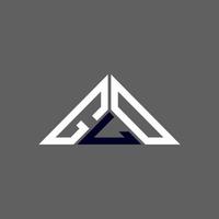 gld lettera logo creativo design con vettore grafico, gld semplice e moderno logo nel triangolo forma.