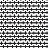 astratto modello confine senza soluzione di continuità Nero, grigio e bianca piazza strisce bellissimo geometrico labirinto modello tessuto. vettore