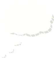 piatto colore illustrazione cartone animato discorso bolla vettore