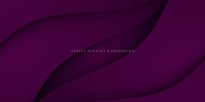 sfondo vettoriale viola viola scuro premium con colore sfumato e ombra dinamica su sfondo. sfondo moderno per carta da parati. vettore eps10