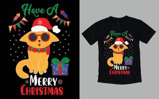 Natale giorno tipografia e grafico maglietta design vettore