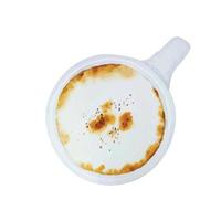 acquerello tazza di caffè, latte macchiato, cappuccino, caffè espresso vettore