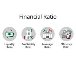 finanziario rapporto o contabilità rapporto per analisi per valutare il finanziario Salute di aziende di scrutare passato e attuale finanziario dichiarazioni vettore