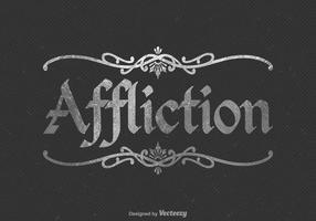 Logo vettoriale Affliction gratuito