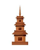 Corea buyeo pagoda vettore