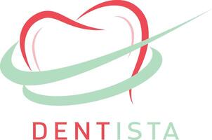 dente vettore logo modello per odontoiatria o dentale clinica e Salute prodotti.