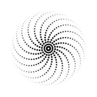 cerchio mezzitoni spirale sfondo. radiale velocità Linee nel cerchio modulo per comico libri. fuochi d'artificio esplosione sfondo. vettore illustrazione. starburst il giro logo. circolare sole design elemento