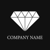 diamante logo modello. vettore liustrazione