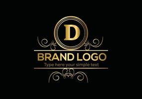iniziale lettera lusso logo modello nel vettore arte per ristorante, Hotel, araldico, gioielleria, moda, e altro vettore illustrazione.
