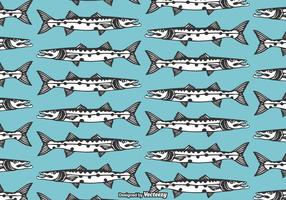 Barracuda Vector Pattern gratuito