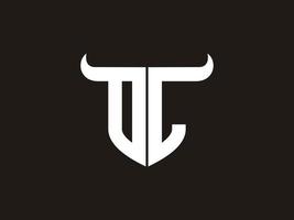 iniziale ol Toro logo design. vettore