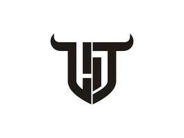 iniziale lt Toro logo design. vettore