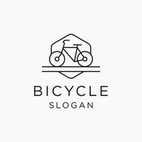bicicletta icona nel di moda stile isolato su grigio sfondo. vettore