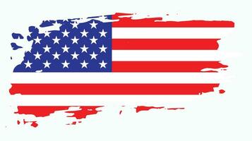 spruzzo grunge struttura Stati Uniti d'America astratto bandiera vettore