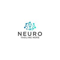 neurone logo icona vettore Immagine