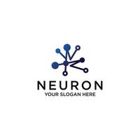 neurone logo design icona modello vettore