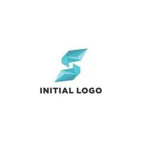 iniziale logo icona vettore Immagine