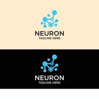 neurone logo icona vettore Immagine