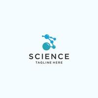 scienza logo icona design vettore