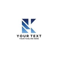 lettera - K logo icona vettore Immagine