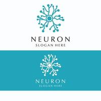 neurone logo icona vettore Immagine