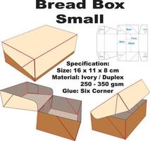 molto freddo e semplice pane scatola. nel aggiunta per suo attraente forma, Questo scatola è anche facile per trasportare. Questo scatola può anche essere Usato per torta scatole, pranzo scatole, e spuntini. vettore