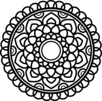 vettore mandala arte disegno, floreale mandala design quello voi può uso come logo, sfondo, icona, eccetera. bellissimo mandala arte