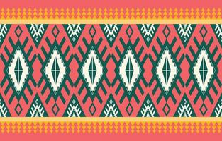 triangolo geometrico modello colorato, tribale etnico struttura stile, design per stampa su prodotti, sfondo,sciarpa,abbigliamento,avvolgimento,tessuto,vettore illustrazione. vettore