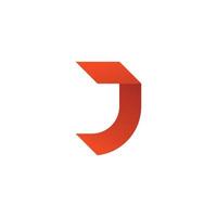 lettera j logo simbolo design modello elementi vettore