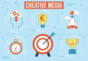 Media vettoriali creativi gratuiti