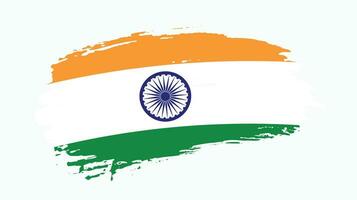Vintage ▾ indiano grungy bandiera vettore