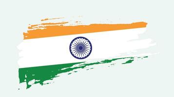Vintage ▾ indiano grunge struttura bandiera vettore