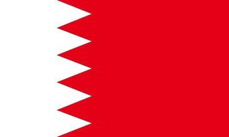 bandiera di Bahrain. simbolo di indipendenza giorno, souvenir calcio gioco, pulsante linguaggio, icona. vettore