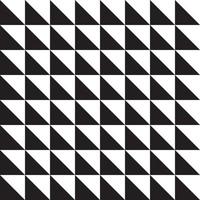 astratto geometrico modello nel nero e bianca piazze, astratto modello nel un' monocromatico schema. nero e bianca triangolo modello. monotono triangoli nel piazza forma. vettore